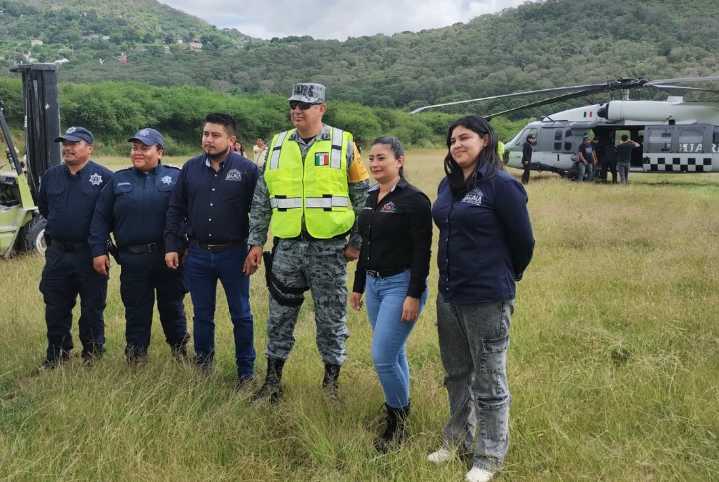 Gabinete de seguridad coordina traslado aéreo para reparar bomba en El Ushi