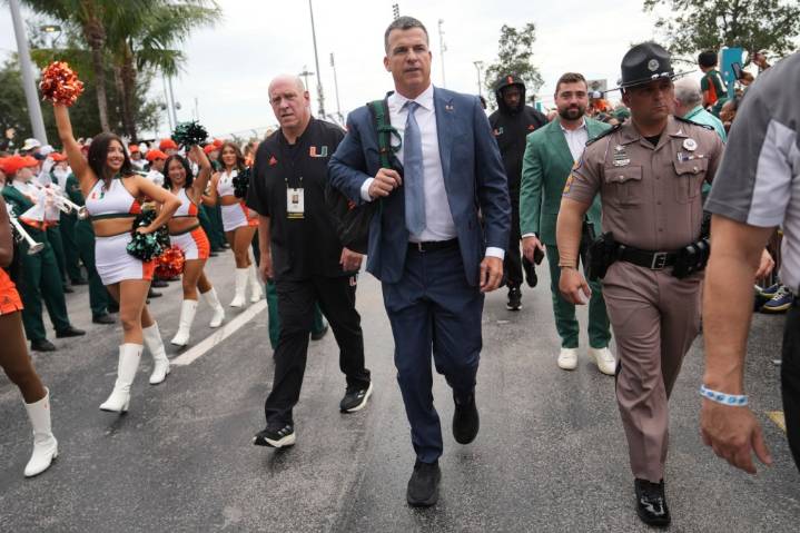 Hurricanes release availability report before facing FSU