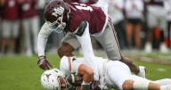 Arch Manning in concussion protocol for No. 20 Texas ahead of game vs. No. 9 Vanderbilt