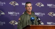 Ravens' Harbaugh calls the mix-up over Jackson's injury status an 'honest' mistake