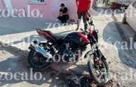 Motociclista se fractura un brazo tras chocar en la Bellavista, no respetó el alto