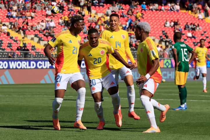 Colombia venció a Sudáfrica y jugará los cuartos de final del Mundial Sub