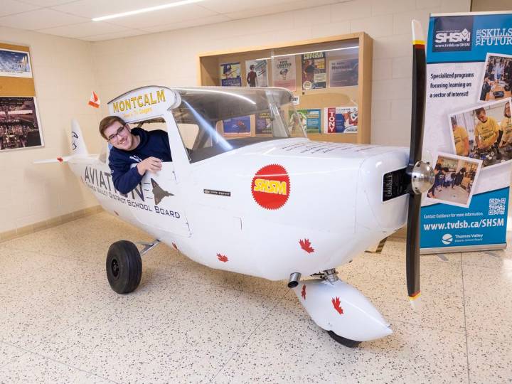 Montcalm students give old Cessna new look with creative makeover