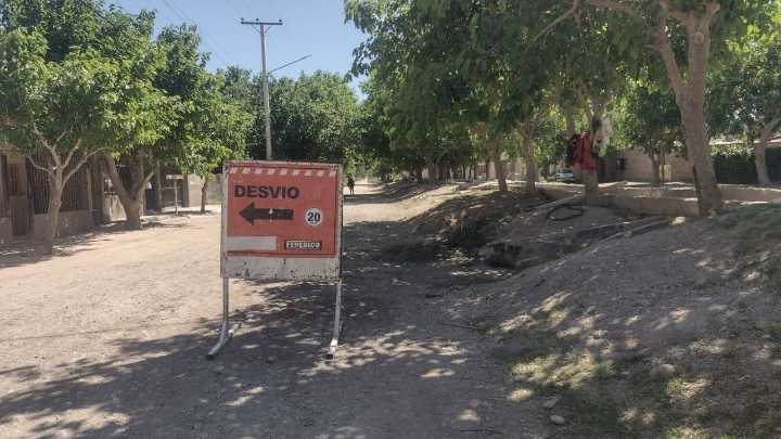 Rivadavia inició la histórica pavimentación en una villa