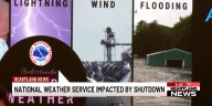 National Weather Service impacted by shutdown