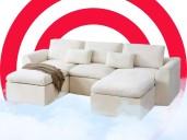 Target just dropped the Cloud Couch and it’s already on sale for 28% off
