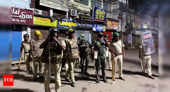 Cuttack bandh: 36-hour curfew, internet banned; city on edge after violent clashes