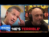 Gavin Newsom BEEFS With Joe Rogan, Calls Him A CHICKEN For Not Having Him On POD