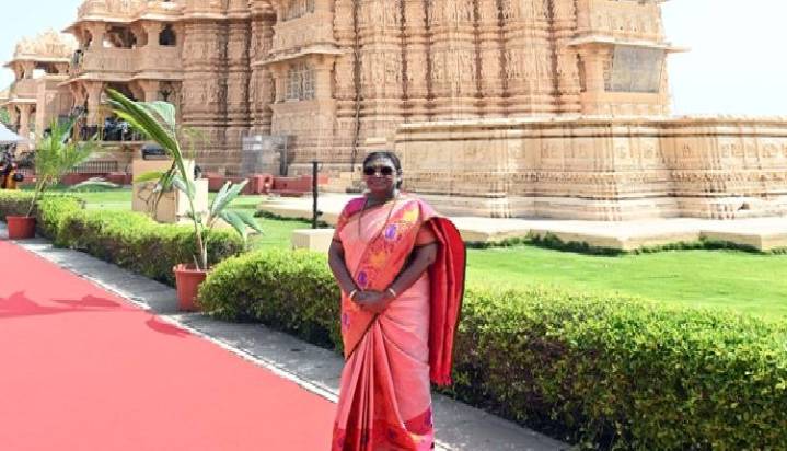 President Murmu Offers Prayers At Somnath Temple In Gujarat; Visits Gir National Park