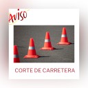 Corte de la Carretera de Cubla por obras el 15 y 16  de octubre