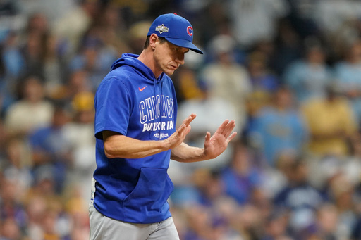 Cubs head back home on the brink of elimination after losing 2 straight in Milwaukee