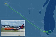 Plane forced to land after wacko wearing '15 masks' screams that gay people were giving him cancer