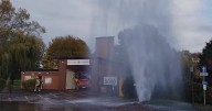 'Severe delays' to traffic as water pipe bursts in Nottinghamshire village