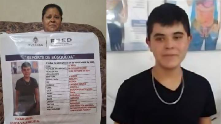 Óscar Uriel, joven duranguense, cumplirá un año desaparecido; madre pide apoyo para encontrarlo