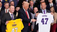 Trump receives praise from LSU baseball coach