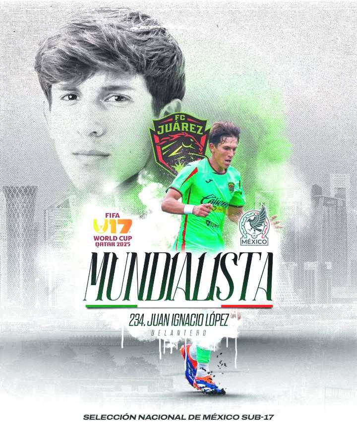 Convocan a Nacho López al Mundial Sub