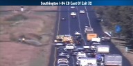Lane closures expected following car fire on I