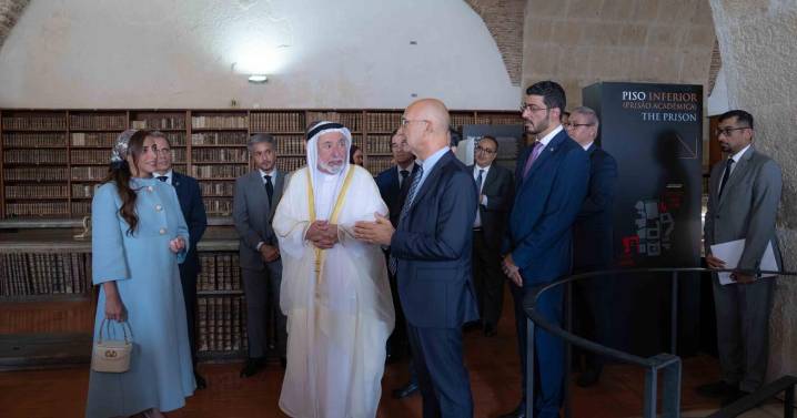L'emiro di Sharjah inaugura un centro per gli studi arabi in Portogallo