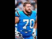 Panthers guard Brady Christensen suffers season-ending Achilles injury in loss to Bills