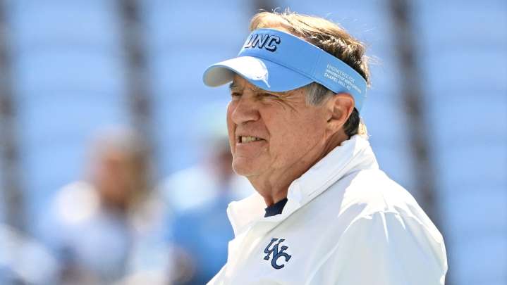 UNC coach Bill Belichick talks future, Tar Heels during press conference