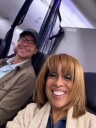 Gayle King Gets Seated Next to Fox News' Jesse Watters on 4