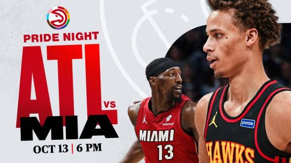 Atlanta Hawks host annual Pride Night on Oct. 13