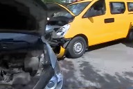 Doce niñas resultan con lesiones tras nuevo choque de furgón escolar en Recoleta