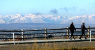 Photo: Fresh snow coats the Beartooth Mountains