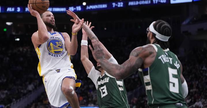 Rollins shines again as Bucks beat Warriors 120-110 without Antetokounmpo