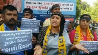 Three Cops Injured In Stone Pelting At AAP's Farmers Rally In Gujarat's Botad