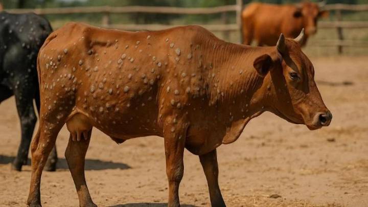 La dermatosis nodular amenaza al sector bovino: "Pierden mucha producción láctea y el cuero no vale nada"