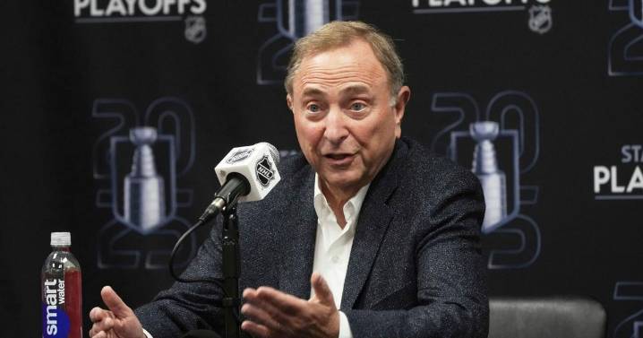 Expansion not discussed at the NHL's Board of Governors meeting, Gary Bettman says