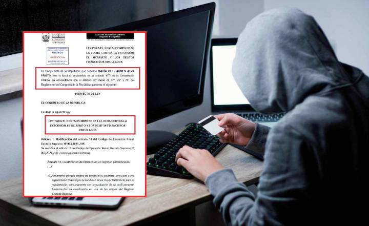 Proponen pena de 25 años de cárcel por prestar cuentas bancarias para extorsiones