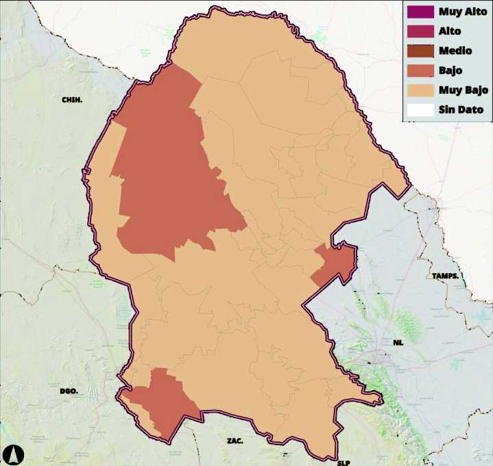 Pobreza extrema aumenta en cinco años en Durango y Coahuila