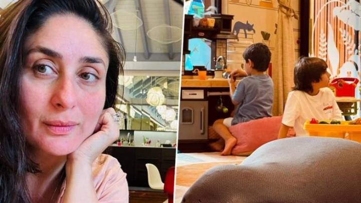 Bollywood ‘Never Lose the Child in You’: Kareena Kapoor Khan Celebrates Diwali 2025 at Kids’ Club With Saif Ali Khan and Sons (View Pics)