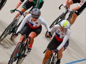 Javiera Garrido sufrió dura caída en Mundial de Ciclismo Pista: chilena se levantó y luchó hasta donde pudo