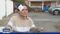Woman survives double hit