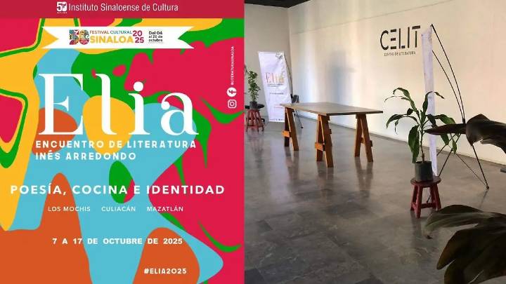 ELIA 2025: Literatura contemporánea, poesía y cocina en Culiacán, Mochis y Mazatlán