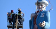 Not political: ‘Uncle Sam’ statue at Fort Erie bingo hall taken down for repairs