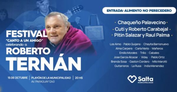 [ATENCIÓN] Se viene un tremendo festival solidario: cuándo y dónde será