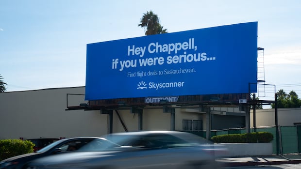 Billboard campaign in California calls on Chappell Roan to visit Saskatchewan
