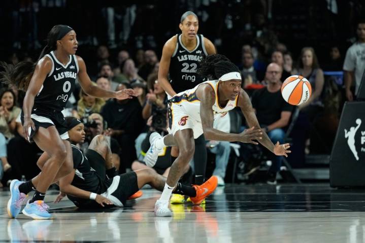Aces beat Fever 107-98 in OT of Game 5 of semis, advance to WNBA Finals to face the Phoenix Mercury