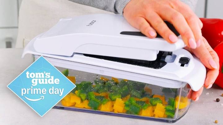 This handy vegetable chopper is super cheap for Amazon Prime Day