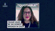 Trump must be an honest broker in Gaza