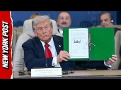 'This Took 3,000 Years': Trump Signs Historic Gaza Peace Agreement in Egypt