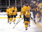 Flames prospect Ethan Wyttenbach off to hot start in NCAA