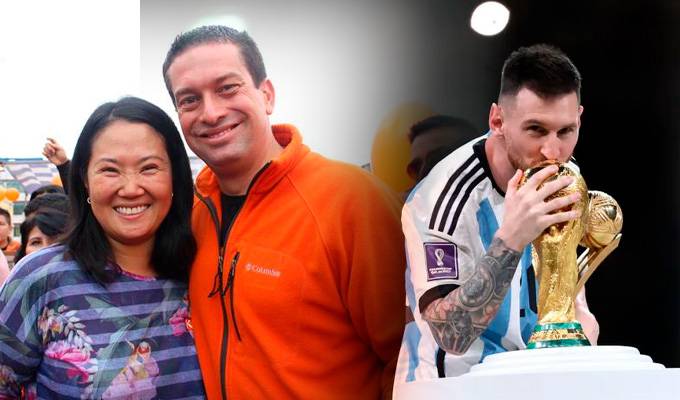Miguel Torres compara a Keiko Fujimori con Lionel Messi: “Ambos nunca se rindieron”
