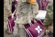Defiende Armenta víveres en bolsas guinda en Puebla