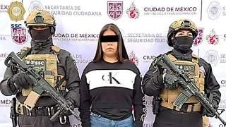 Detienen a La Jefa, presunta líder de célula del Cártel de Tláhuac