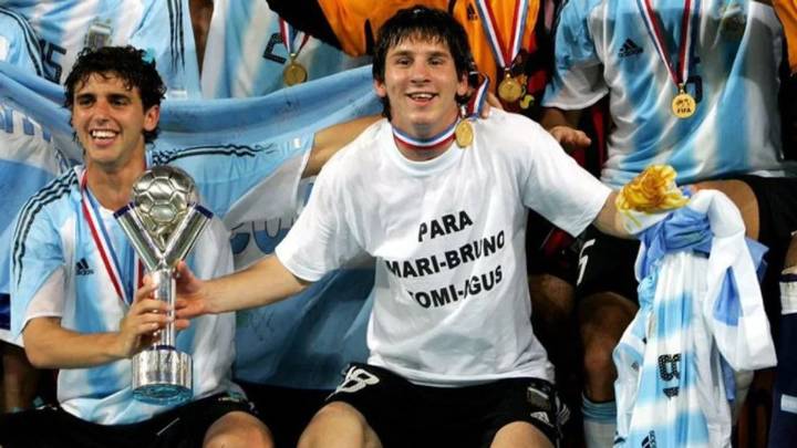 La última final de la selección sub-20 ante un africano lo tuvo a Lionel Messi como protagonista